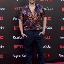 Paco Arrojo en la premiere de la segunda temporada de 'Paquita Salas'