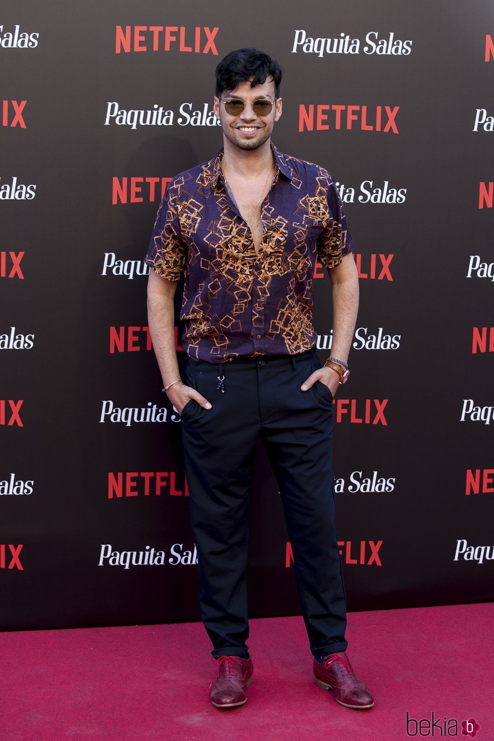 Paco Arrojo en la premiere de la segunda temporada de 'Paquita Salas'