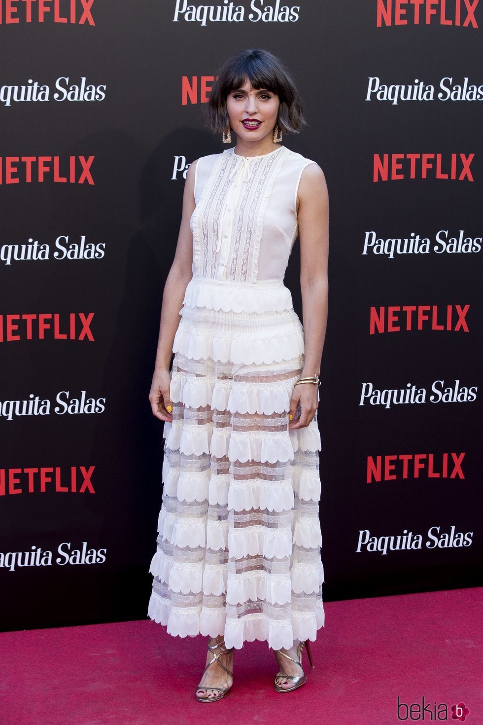 Verónica Echegui en la premiere de la segunda temporada de 'Paquita Salas'