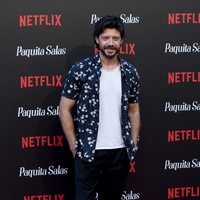 Álvaro Morte en la premiere de la segunda temporada de 'Paquita Salas'