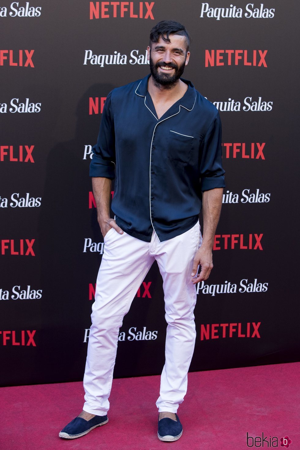 Álex García en la premiere de la segunda temporada de 'Paquita Salas'