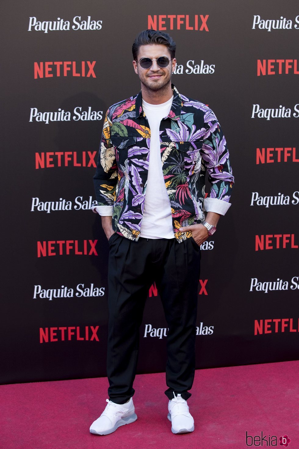 Maxi Iglesias en la premiere de la segunda temporada de 'Paquita Salas'