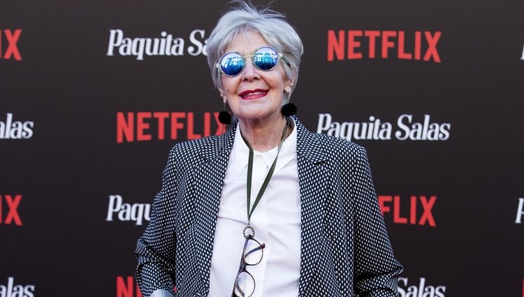 Concha Velasco en la premiere de la segunda temporada de 'Paquita Salas'