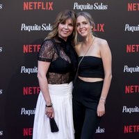 Belinda Washington y su hija, Andrea Lázaro, en la premiere de la segunda temporada de 'Paquita Salas'