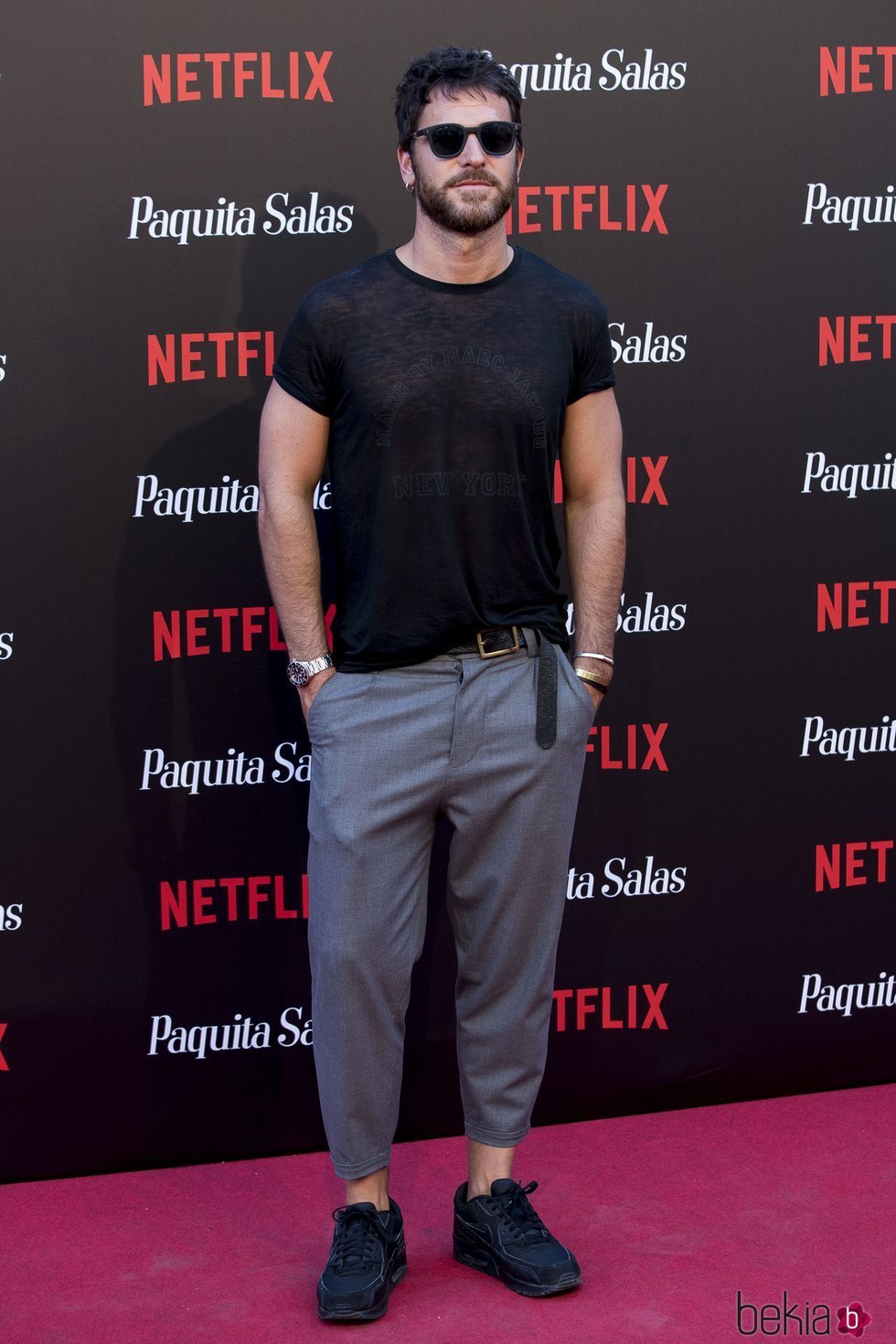 Alfonso Bassave en la premiere de la segunda temporada de 'Paquita Salas'