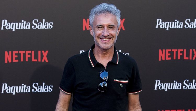 Sergio Dalma en la premiere de la segunda temporada de 'Paquita Salas'