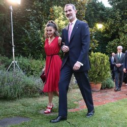 Los Reyes Felipe y Letizia, muy felices en la entrega de los Premios Fundación Princesa de Girona 2018