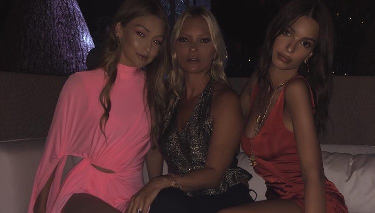 Gigi Hadid, Emily Ratajkowski y Kate Moss