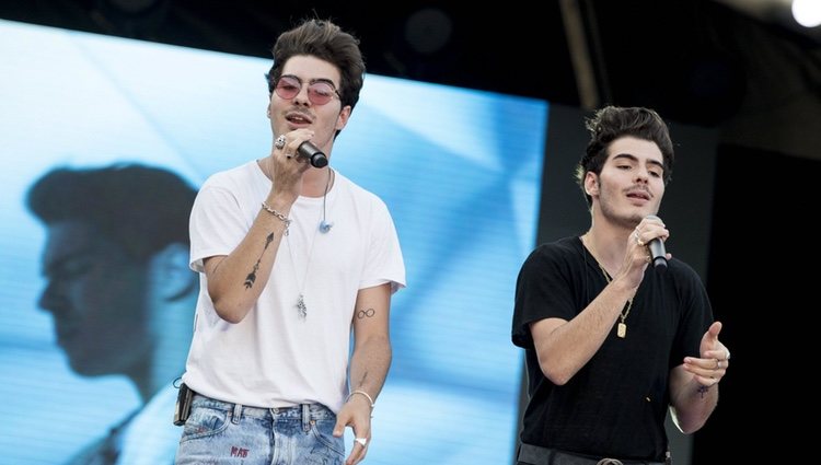 Los 'Gemeliers' actuando durante el 'Dulceweekend 2018'