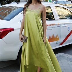 Sara Carbonero llegando a los Elle Gourmet Awards 2018