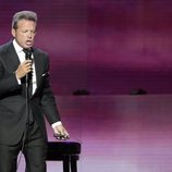 Luis Miguel en un concierto en Madrid