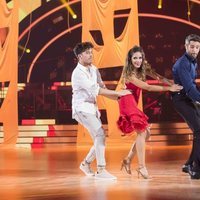 Roi Méndez, Roberto Leal y Arismel en 'Bailando con las estrellas'