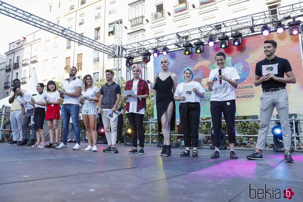 Los pregoneros del Orgullo de Madrid 2018