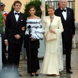 La Familia Real Italiana en la cena de gala previa a la boda del Príncipe Felipe y Letizia Ortiz