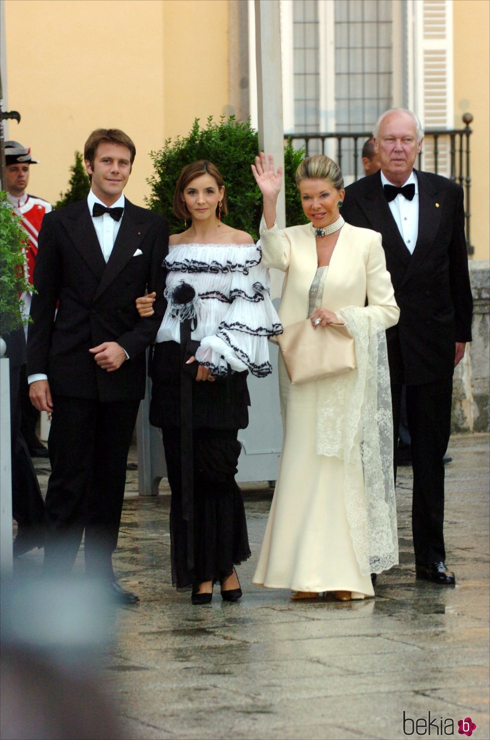 La Familia Real Italiana en la cena de gala previa a la boda del Príncipe Felipe y Letizia Ortiz