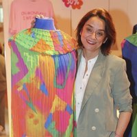 Toñi Moreno en la inauguración de una tienda de Ágatha Ruiz de la Prada en Madrid