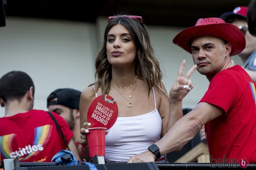 Dulceida en la manifestación del Orgullo 2018