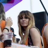 Blanca Suárez con rostro serio en el desfile del Orgullo 2018