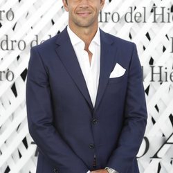 Fernando Verdasco en el front row de Pedro del Hierro en Madrid Fashion Week primavera/verano 2019