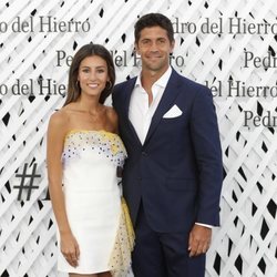 Ana Boyer y Fernando Verdasco en el front row de Pedro del Hierro en Madrid Fashion Week primavera/verano 2019