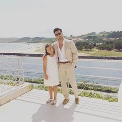 David Bustamante de boda con su hija Daniella