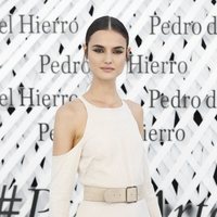 Blanca Padilla en el front row de Pedro del Hierro en Madrid Fashion Week primavera/verano 2019