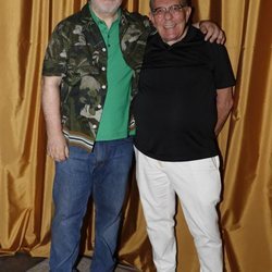 Pedro Almodóvar en el front row de Palomo Spain en Madrid Fashion Week primavera/verano 2019