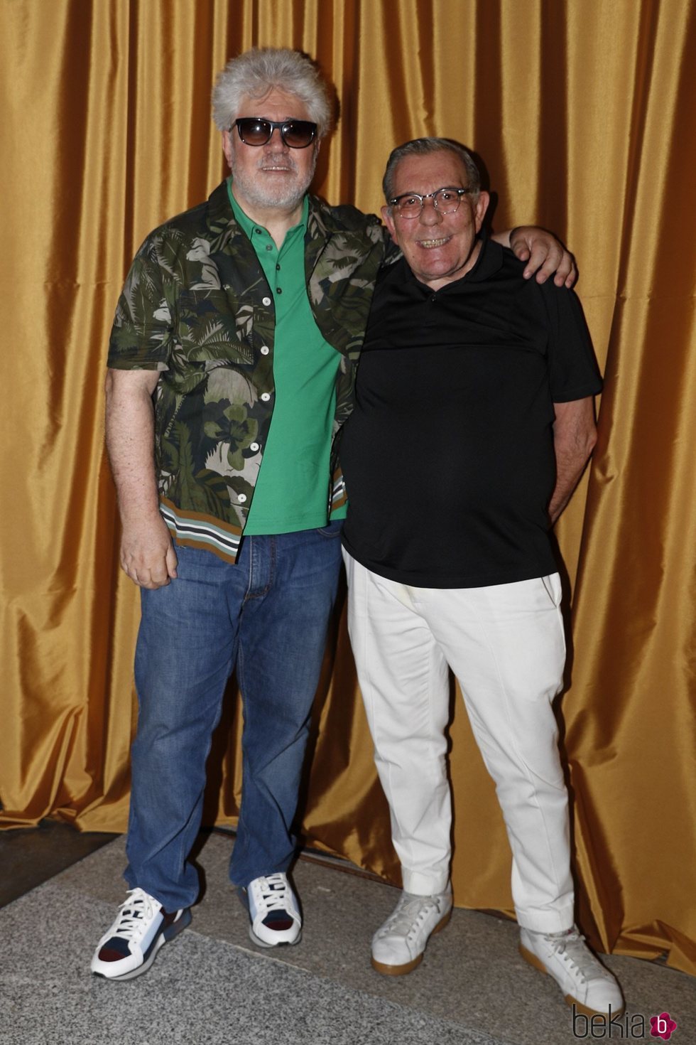 Pedro Almodóvar en el front row de Palomo Spain en Madrid Fashion Week primavera/verano 2019