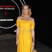 Fiona Ferrer en el front row de Andrés Sardá en Madrid Fashion Week primavera/verano 2019