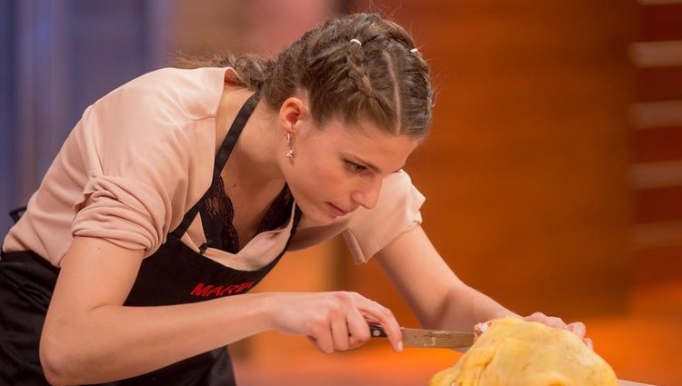 Marta Verona durante una de las pruebas de 'Masterchef 6'