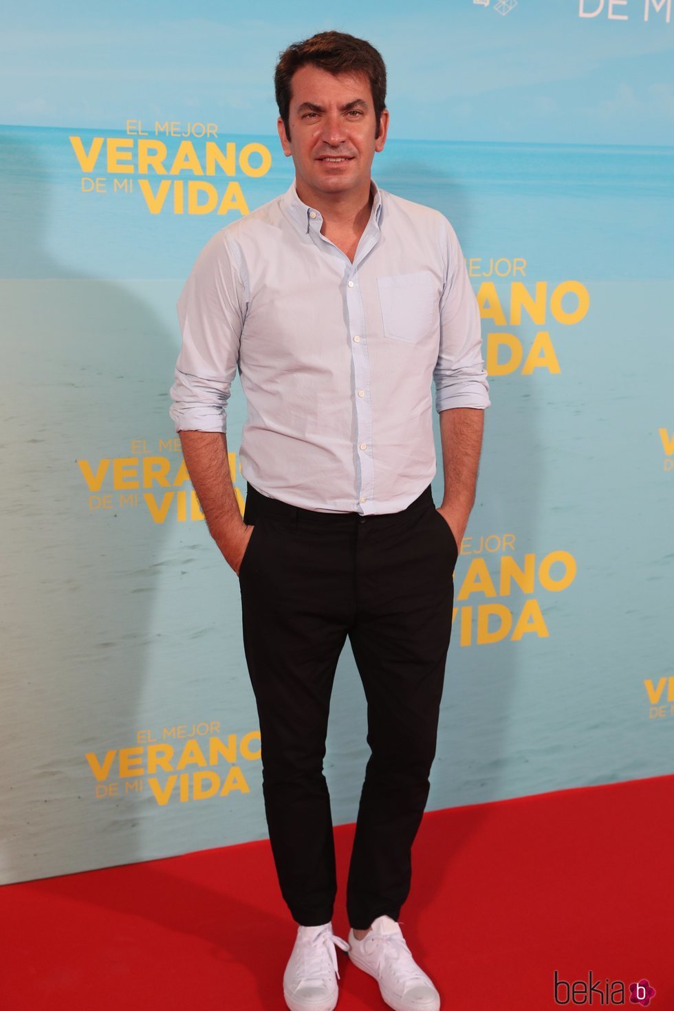 Arturo Valls en la premiere de 'El mejor verano de mi vida'