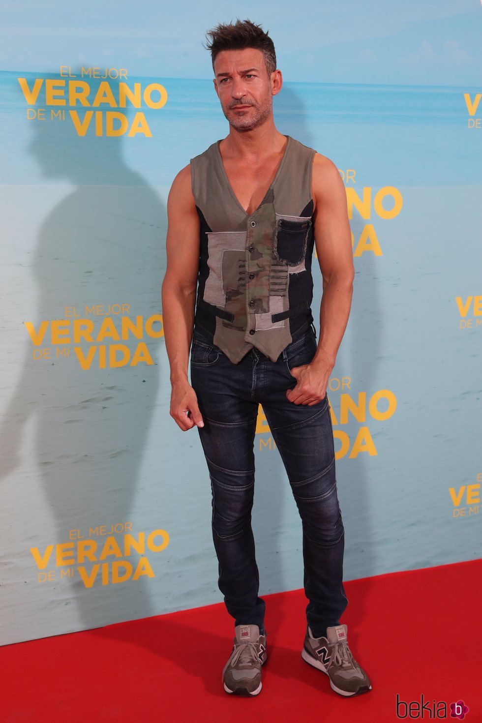 Eduardo Aldán en la premiere de 'El mejor verano de mi vida'