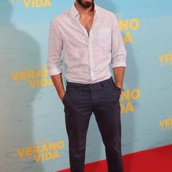 Álex Barahona en la premiere de 'El mejor verano de mi vida'