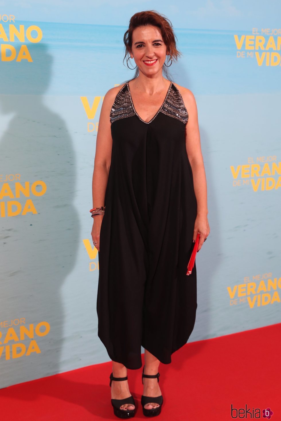 Llum Barrera en la premiere de 'El mejor verano de mi vida'