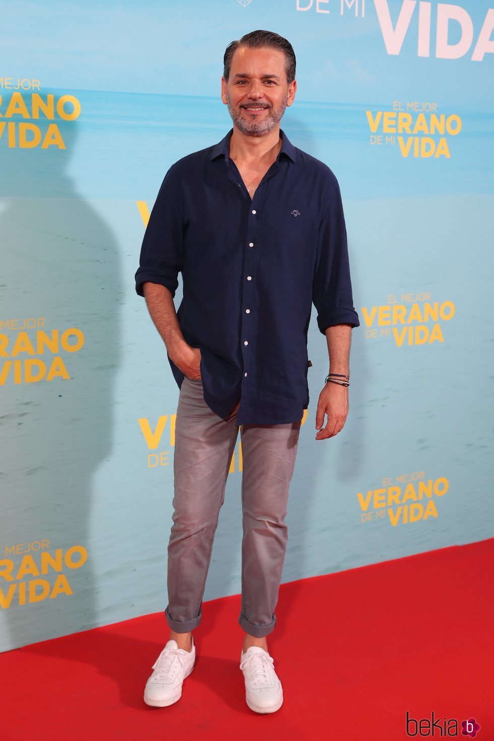 Jorge Lucas en la premiere de 'El mejor verano de mi vida'