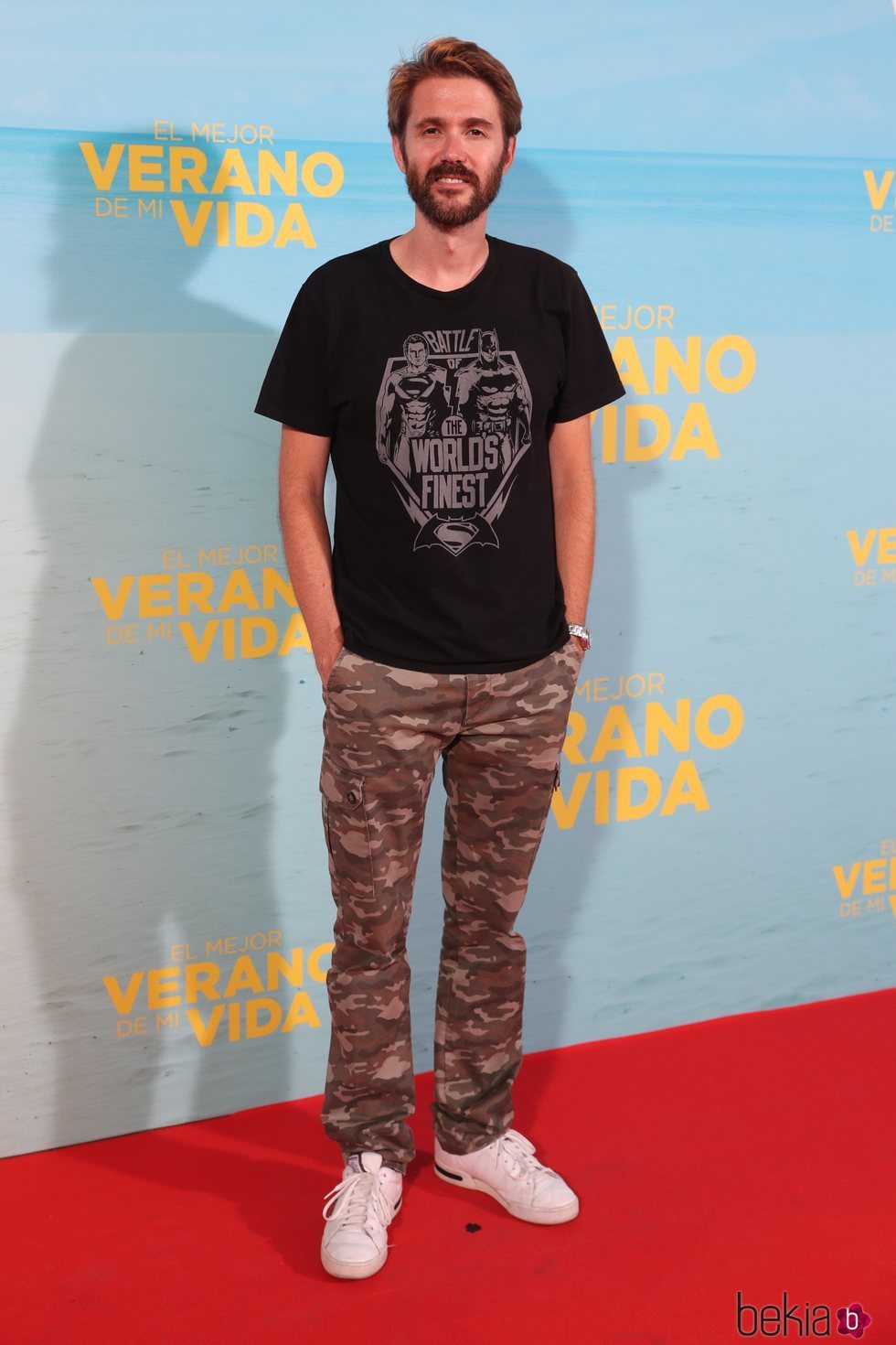 Manuel Velasco en la premiere de 'El mejor verano de mi vida'