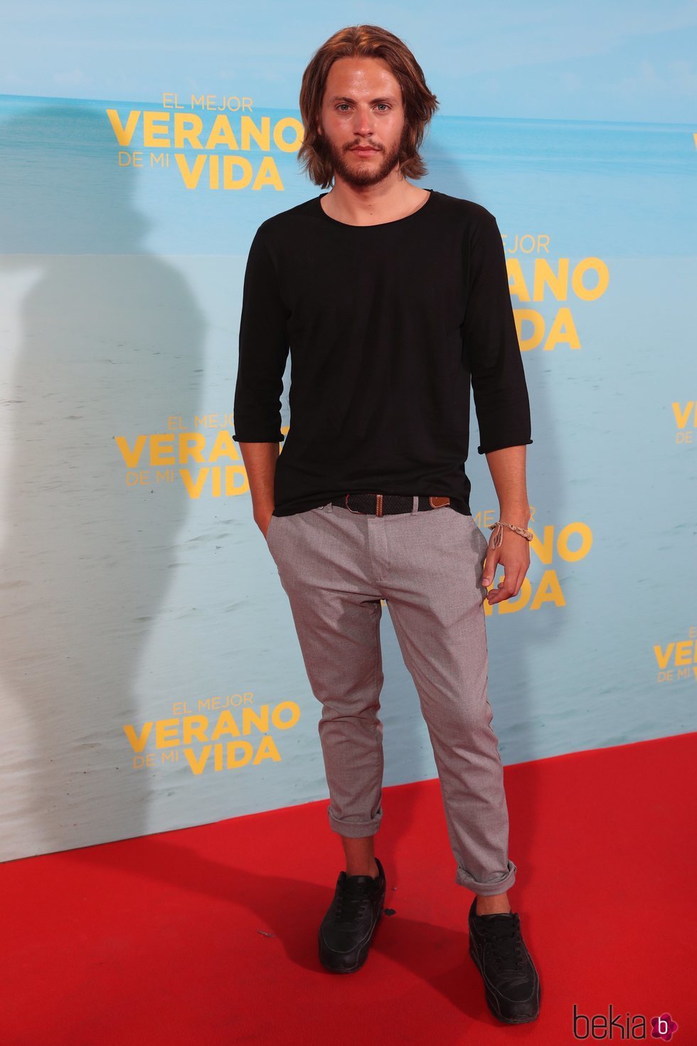 Jaime Olías en la premiere de 'El mejor verano de mi vida'