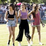 Aitana, Amaia y Ana Guerra llegando al cásting de 'OT 2018' en Madrid