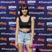 Aitana Ocaña en el cásting de 'OT 2018' en Madrid