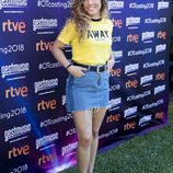 Miriam Rodríguez en el cásting de 'OT 2018' en Madrid