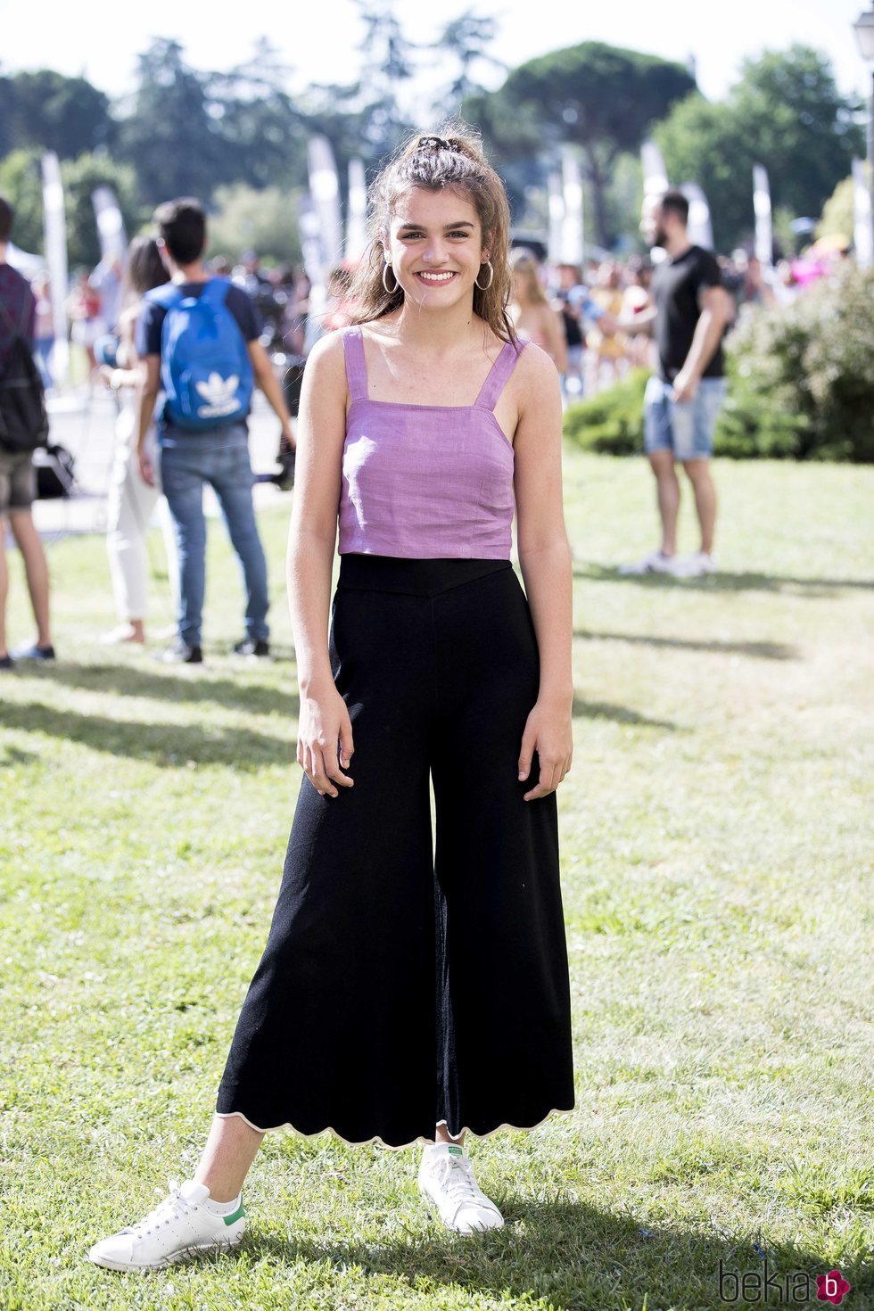 Amaia Romero durante el cásting de 'OT 2018' en Madrid