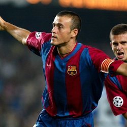 Luis Enrique en el F.C. Barcelona