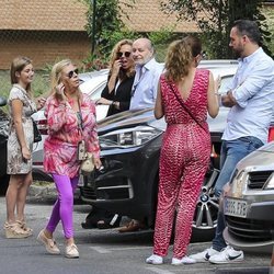 Kike Calleja, Carmen Borrego, su hija, Rocío Carrasco y José Carlos Bernal visitaron a Terelu