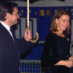 Lady Sarah Chatto y su marido Daniel en el Jubileo de Oro de la Reina Isabel II