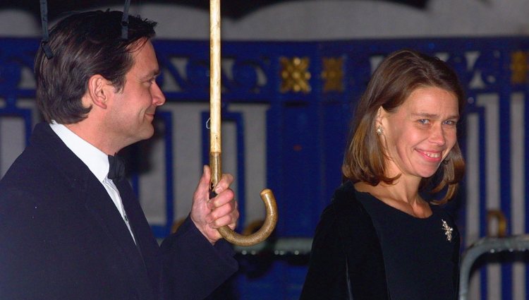 Lady Sarah Chatto y su marido Daniel en el Jubileo de Oro de la Reina Isabel II