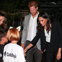 El Príncipe Harry y Meghan Markle durante su visita oficial a Irlanda