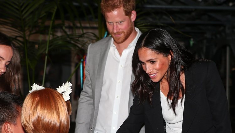 El Príncipe Harry y Meghan Markle durante su visita oficial a Irlanda