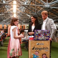 El Príncipe Harry y Meghan Markle visitan DogPatch Labs