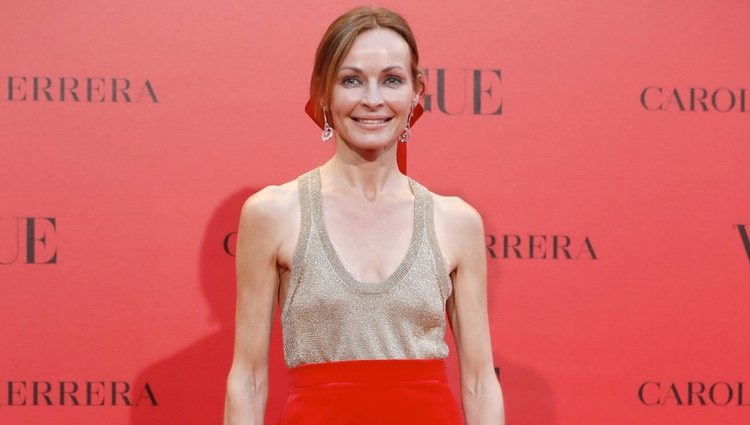 Sharon Corr en la fiesta del 30 aniversario de Vogue