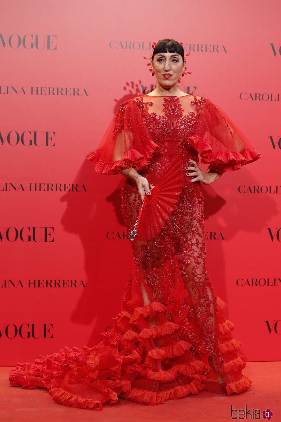 Rossy de Palma en la fiesta del 30 aniversario de Vogue